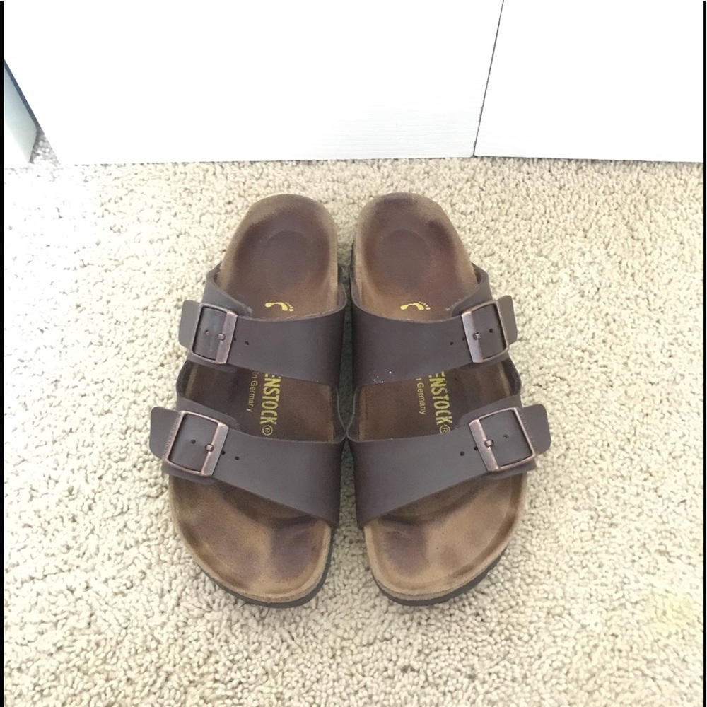 Brown birko-flor Birkenstocks